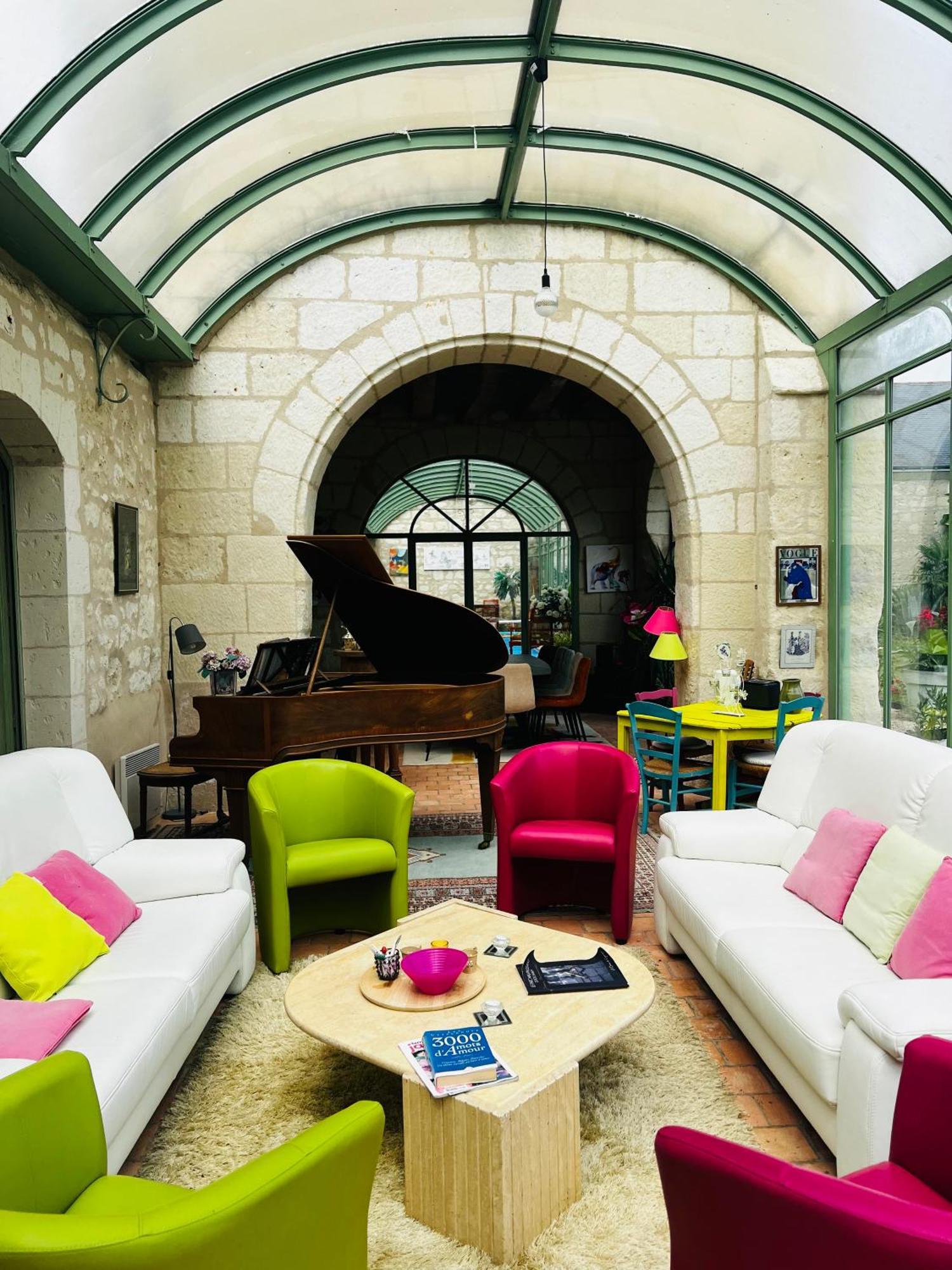 Chateau De La Thibaudiere - Chambre Du Tonneau Allonnes  Ngoại thất bức ảnh