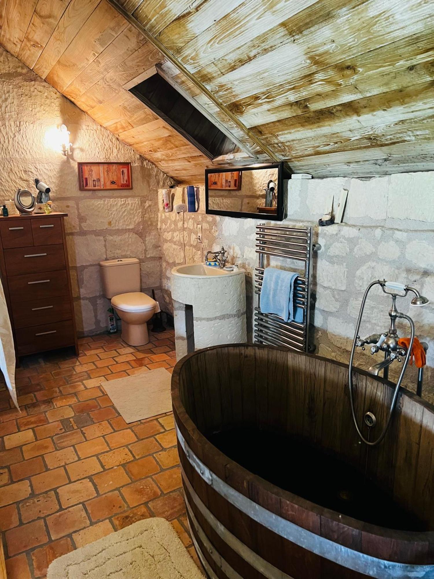 Chateau De La Thibaudiere - Chambre Du Tonneau Allonnes  Ngoại thất bức ảnh